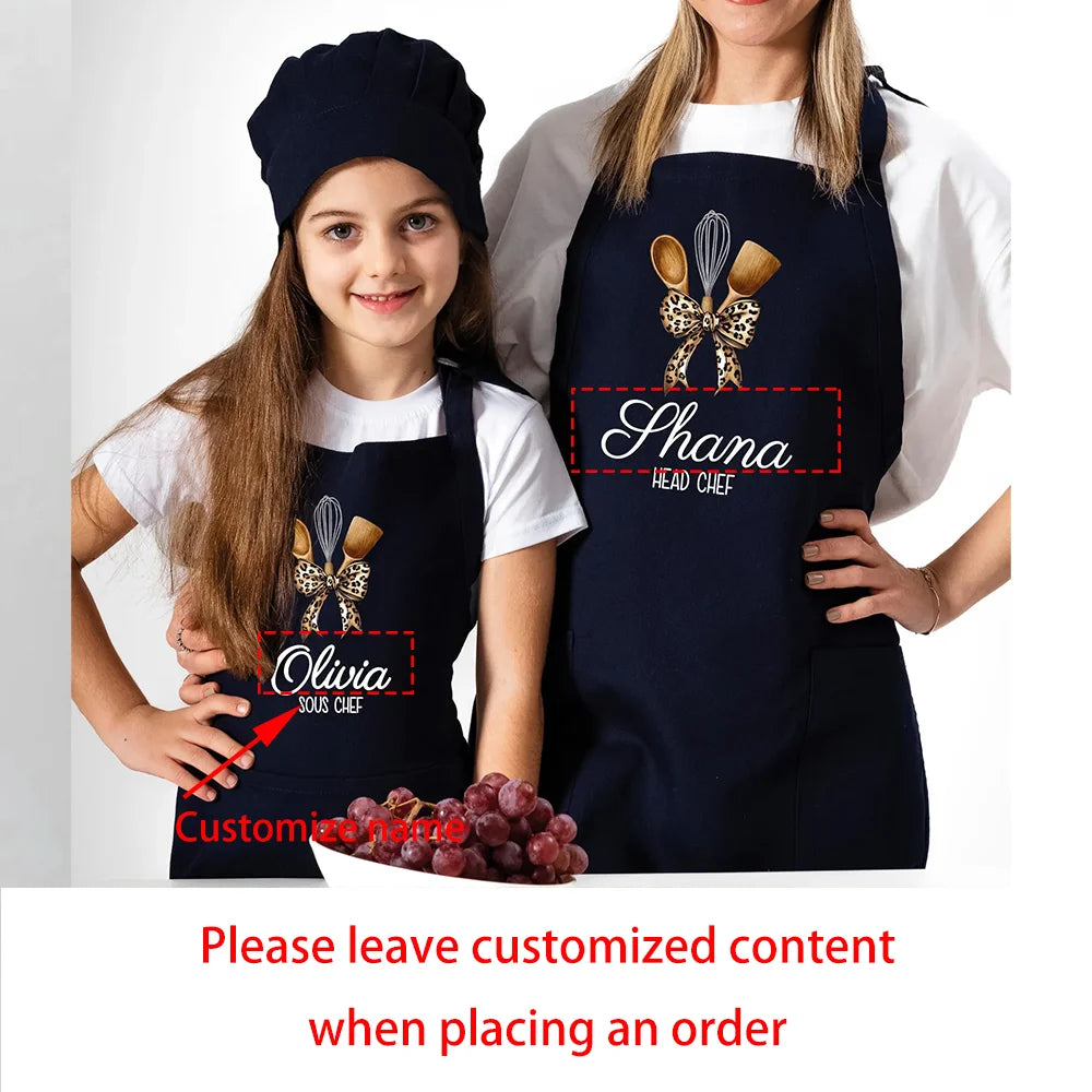 Personalized Holiday Baking Apron | Child & Adult Christmas Gift