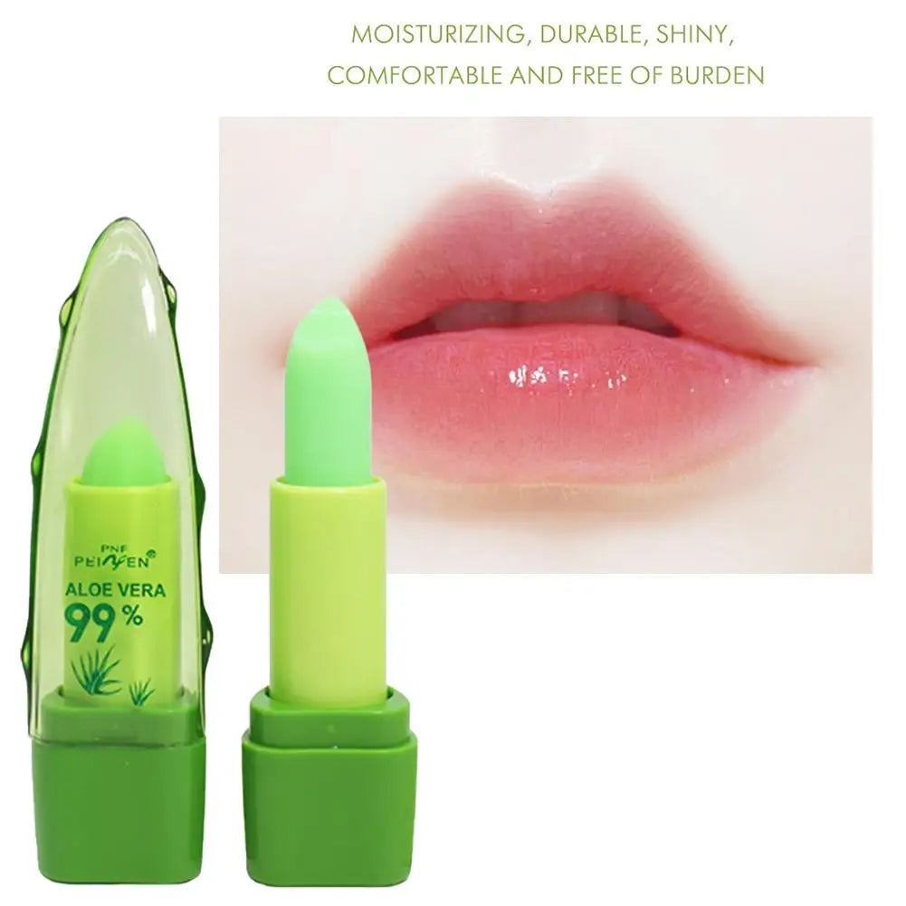 Aloe Vera Color Changing Lip Balm – Moisturizing Lip Tint