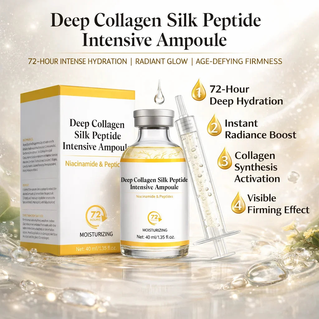 SAUVASINE Silk Peptide Collagen Ampoule Serum | Korean Skincare