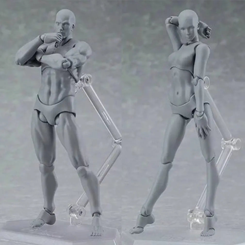 Artist Figure Art Painting Anime Sketch Draw Male Female Body Movable