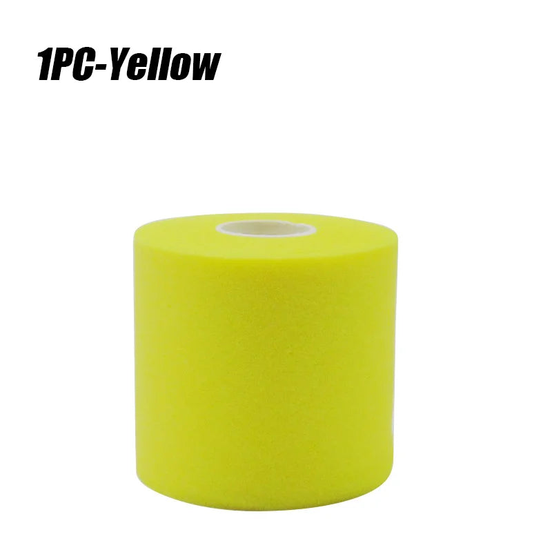 Sponge Bandage - 20m * 6cm Suitable For Sports Use,Wrapped Around Wrists,Headers,Ankles,Knees Sports Bandage Peaceful Pleasures Health and Wellness Yellow M