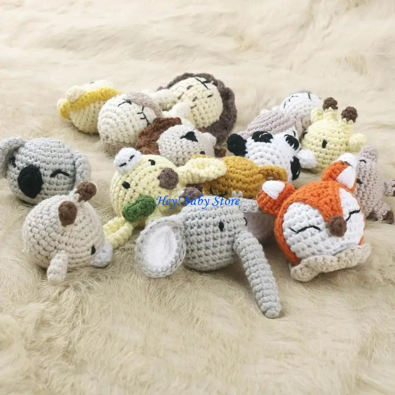 BPA-Free Crochet Animal Teething Beads | DIY Baby Jewelry