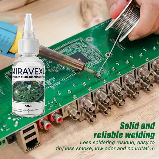 Liquid Soldering Flux – Steel, Copper, Nickel & PCB | No-Clean Soldering Flux Oasis Select