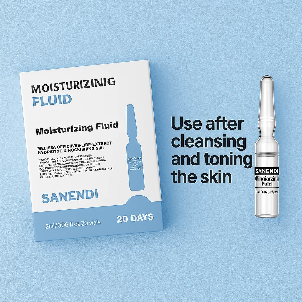 SANENDI Hyaluronic Acid Peptide Ampoule Serum | Dermapen 5/20PCS Facial Ampoule Serum Peaceful Pleasures Health and Wellness