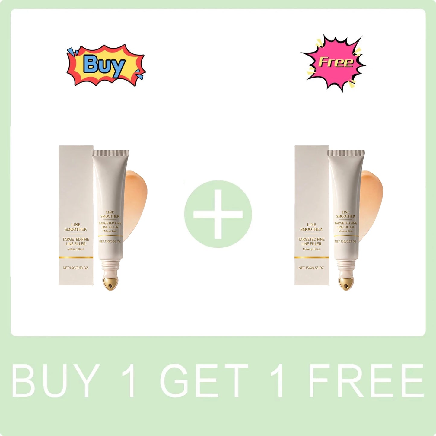 Line Smoother Hydrating Primer for Makeup Even Tone Lightweight & Non-sticky Invisible Pores Antioxidant Makeup Base Moisturizer Peaceful Pleasures Health and Wellness Buy 1 Get 1 Free