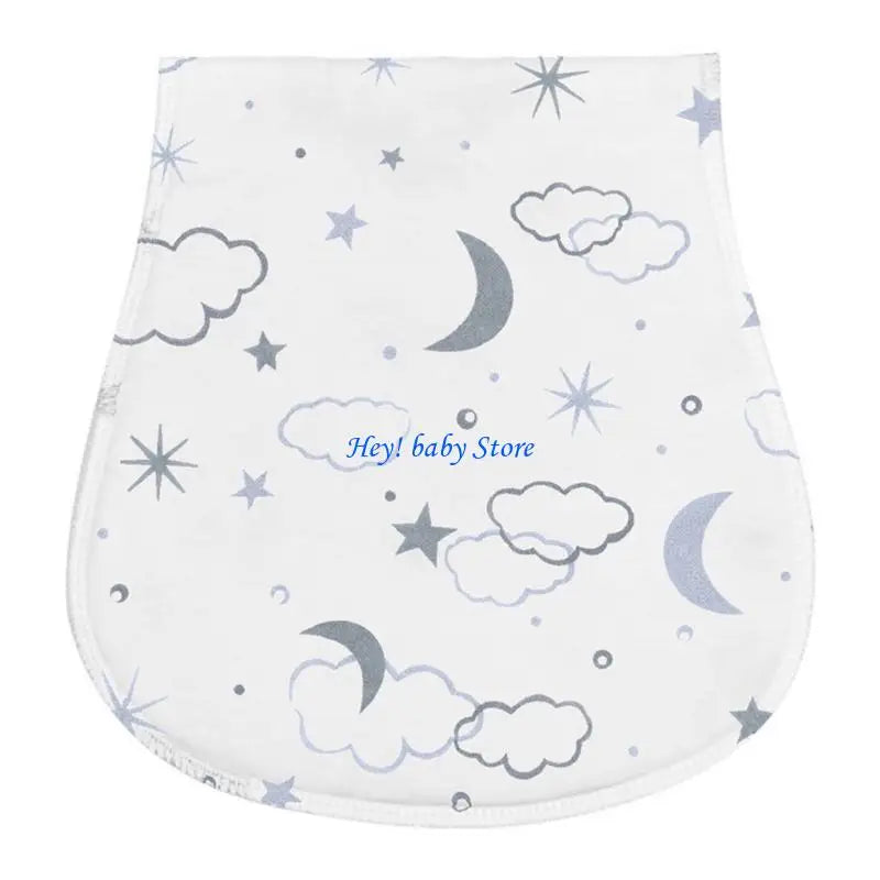 Soft Absorbent Baby Burp Cloths – Newborn Feeding & Teething Bibs