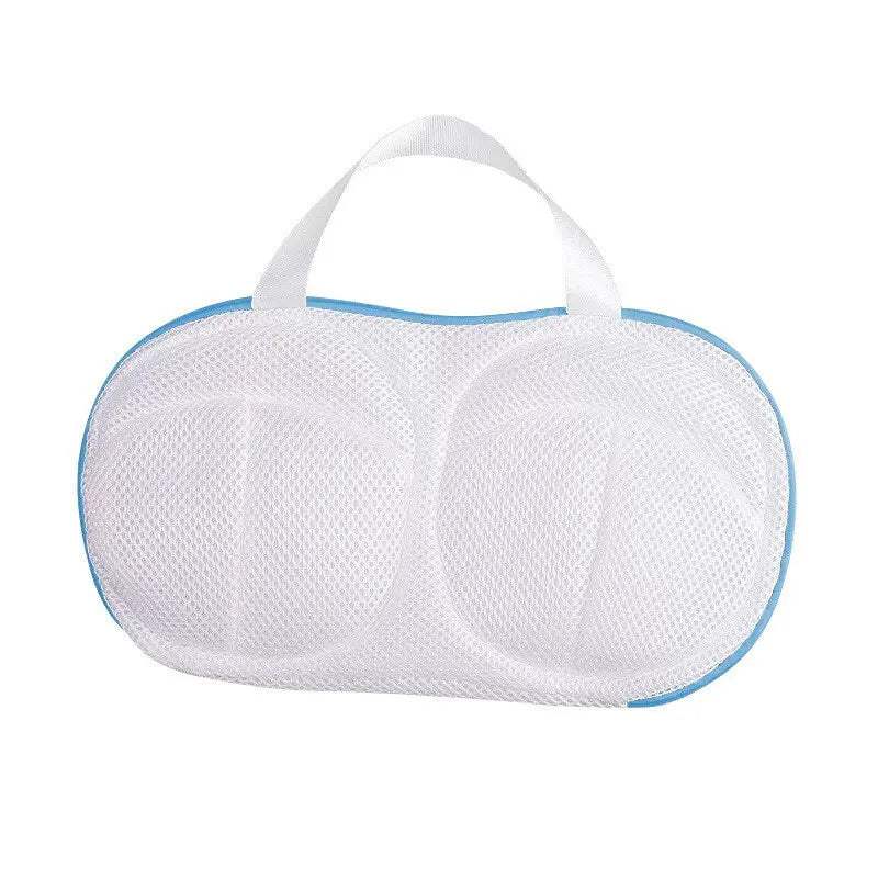 2 Pcs Bra Washing Bags for Laundry – 3D Protective Bracket Lingerie Wash Bag, Non-Deform Dryer Safe