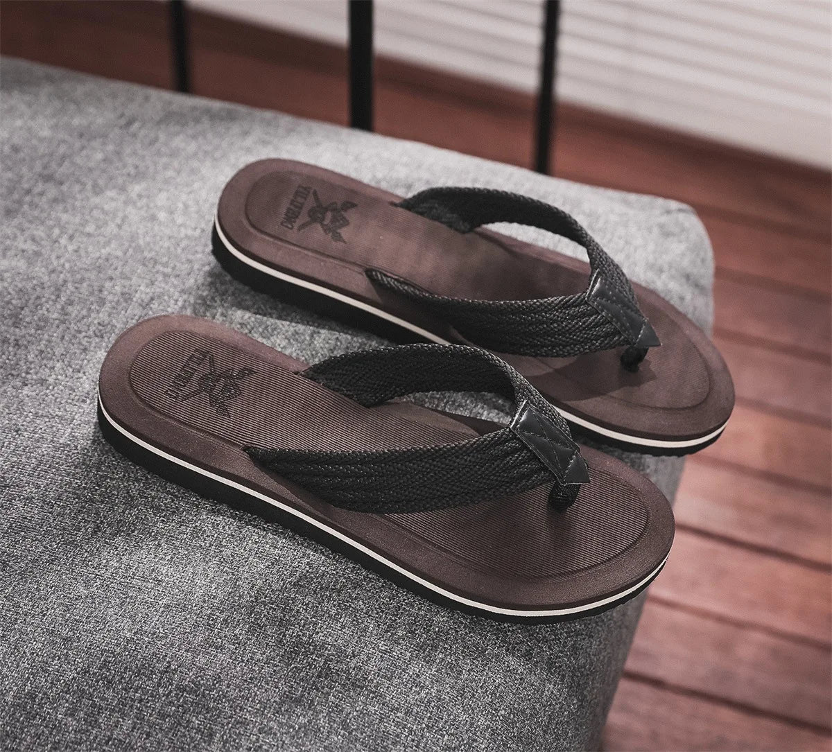 Men's Non-Slip EVA Flip Flops | Beach & Indoor Slides