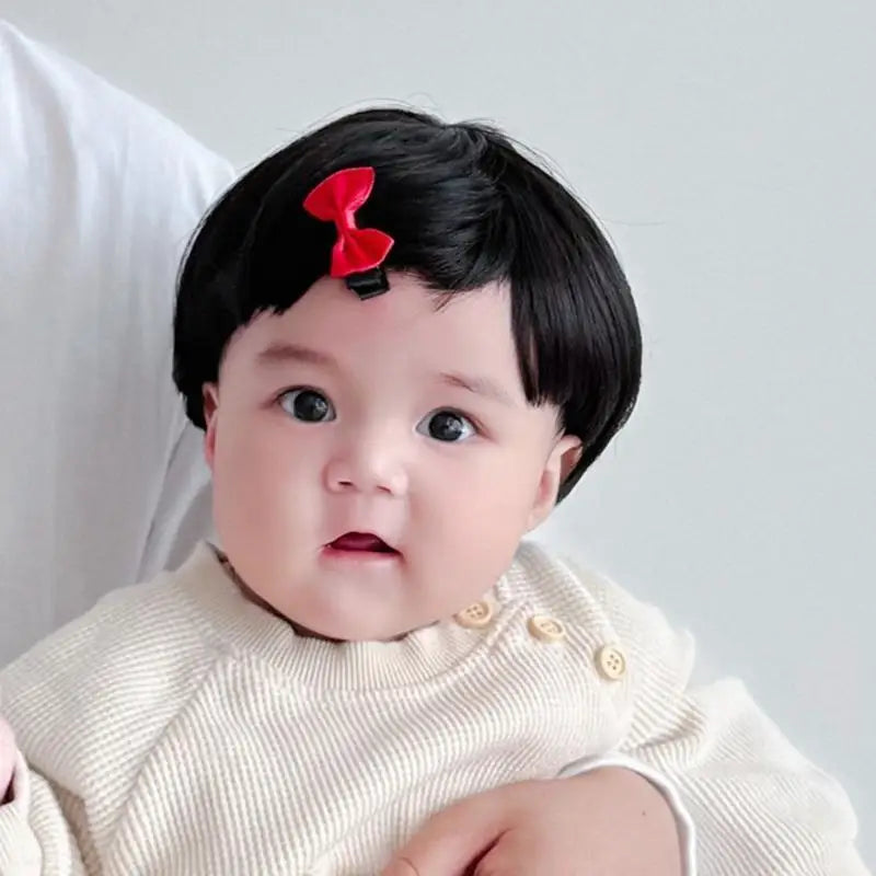 Baby Mushroom Head Cosplay Hat | Newborn–Toddler Hairpiece Cap