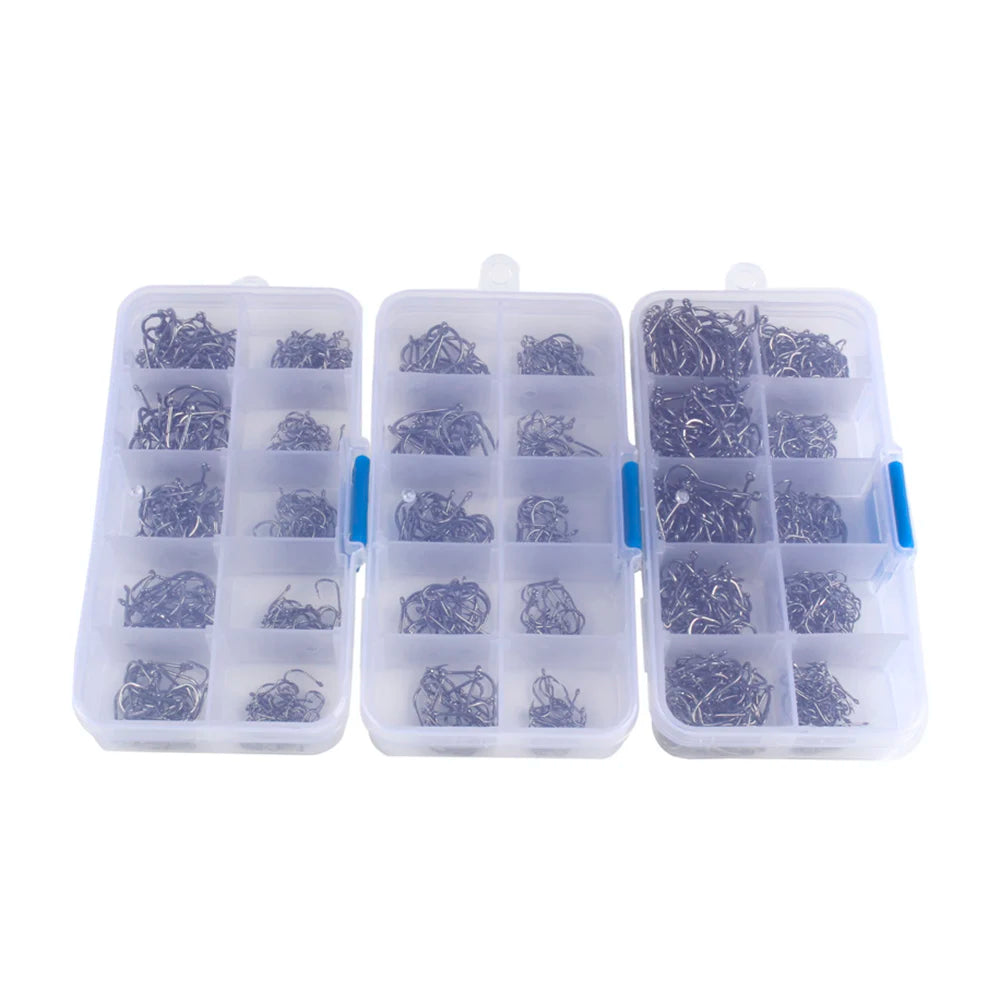 Tackle Set For Bait With Plastic Box Quality Kit For Bait Fishing And Catch And Release For Saltwater Freshwater Peaceful Pleasures Health and Wellness