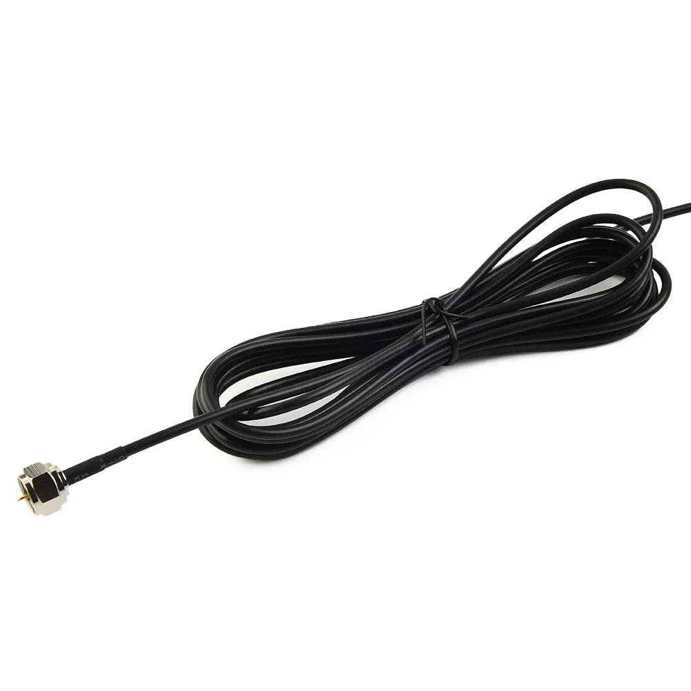 DAB FM Radio Antenna Dipole Aerial Audio Plug Connectors 75 Ohms