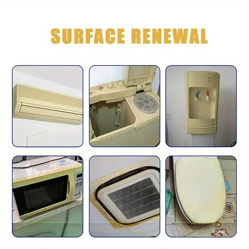 Plastic Restoration Spray – Remove Yellowing & Restore Color