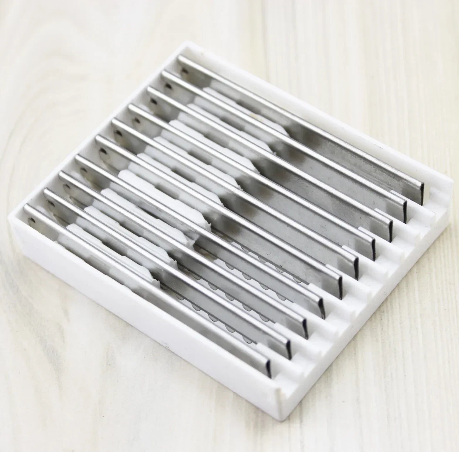 Stainless Steel Hair Thinning Razor Blades – 10/20pcs Salon Hair Razor Blades Peaceful Pleasures Health and Wellness Stainless steel col