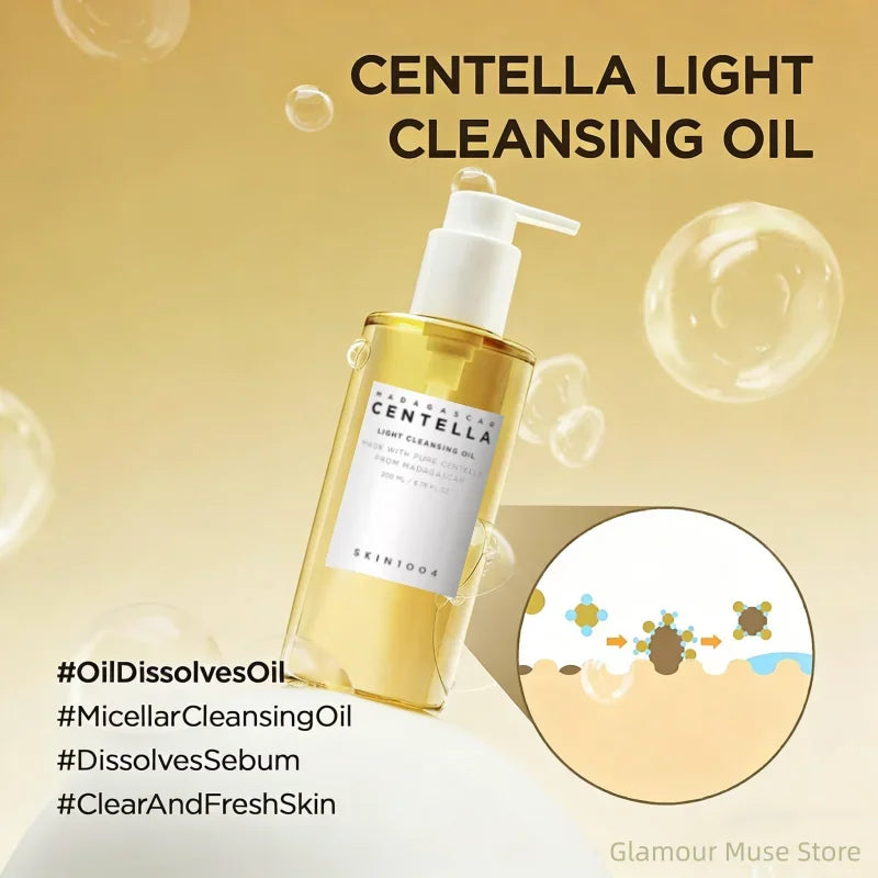 Korean Centella Light Cleansing Oil 200ml Peaceful Pleasures Health and Wellness