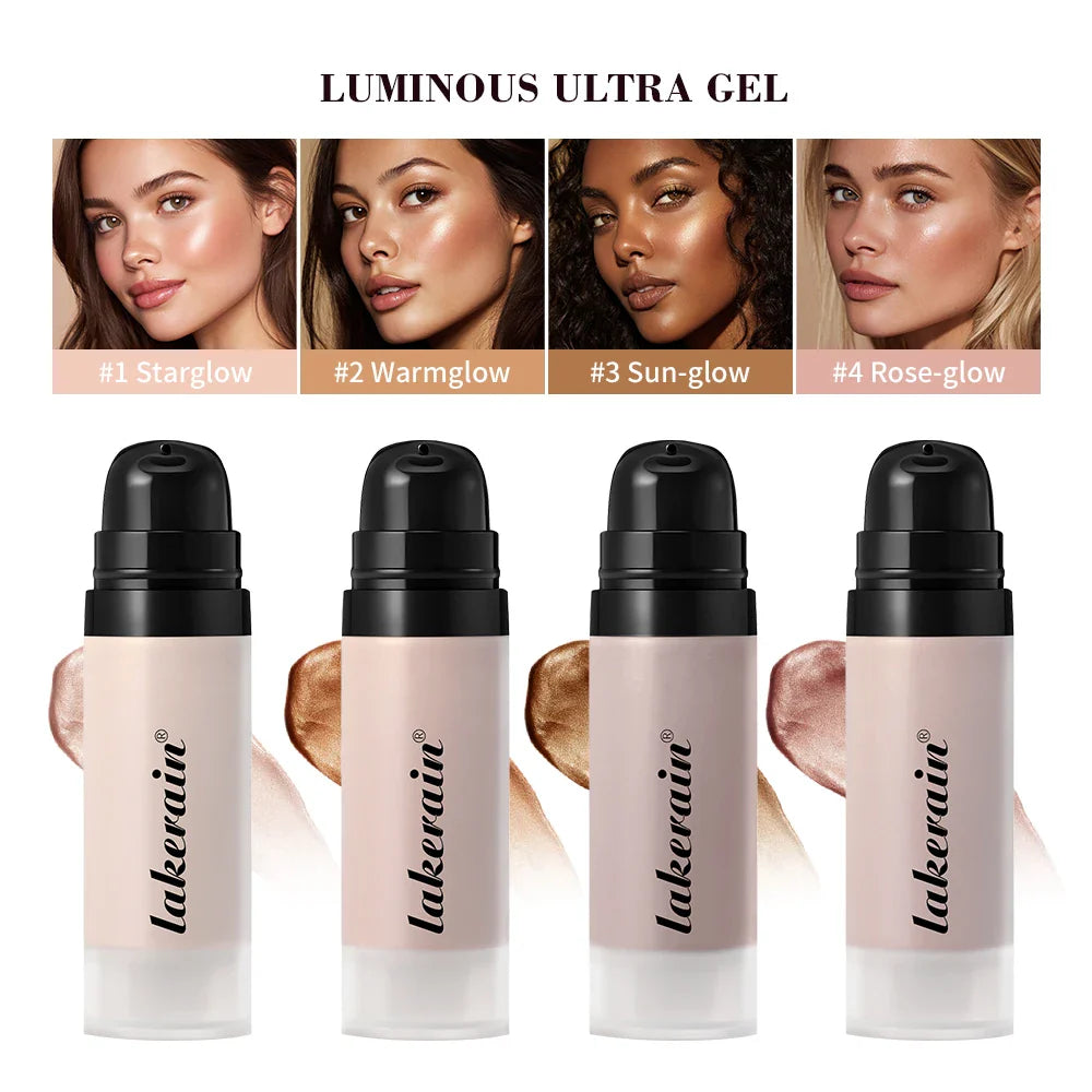 Lakerain Glowy Illuminator Gel Primer – Dewy & Lightweight 15ml