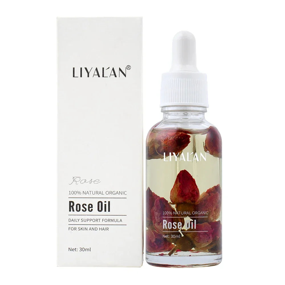 Rose Petal Essential Oil – Face, Body & Hair Peaceful Pleasures Health and Wellness Rose Essential Oil 30ml China Mainland