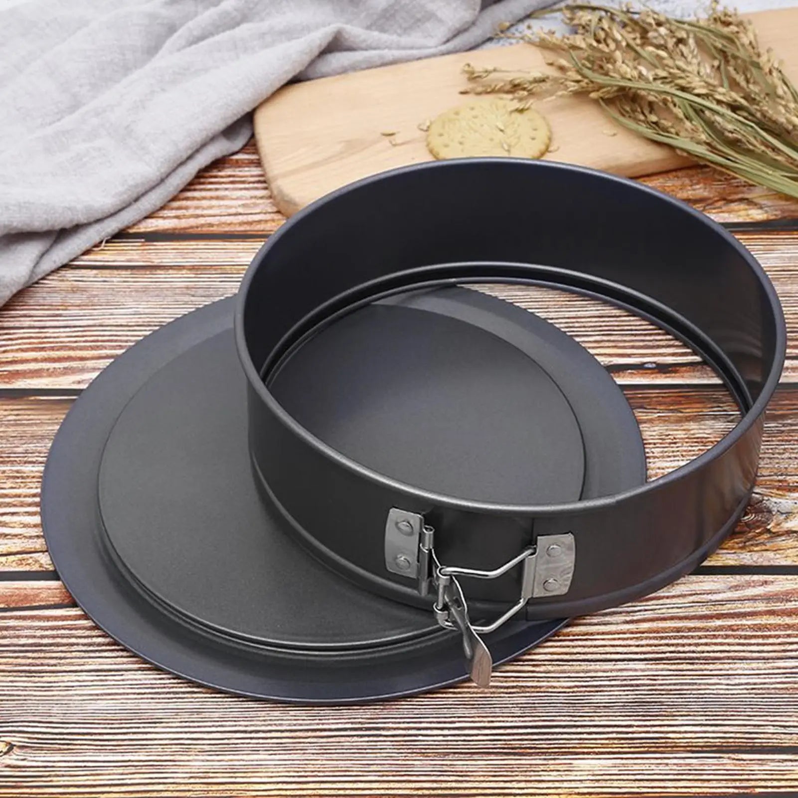 Professional Nonstick Springform Cake Pan with Removable Bottom for Home & Commercial Kitchen Baking, Oven Safe Peaceful Pleasures Health and Wellness