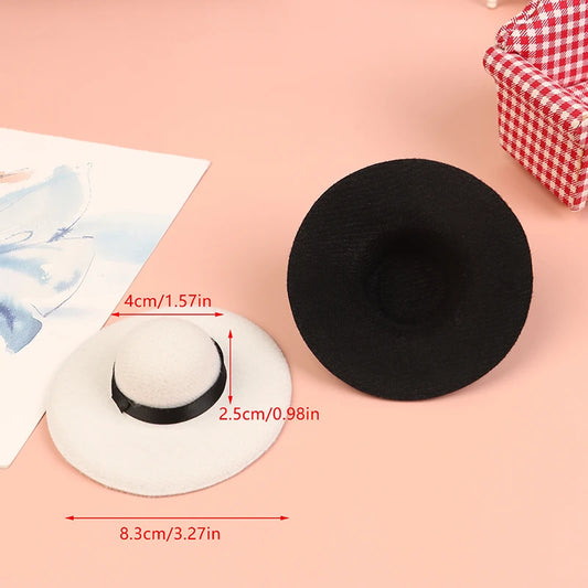 1/12 Miniature Top Hat for Dollhouse & 12" Fashion Dolls Doll Hat Accessory Peaceful Pleasures Health and Wellness