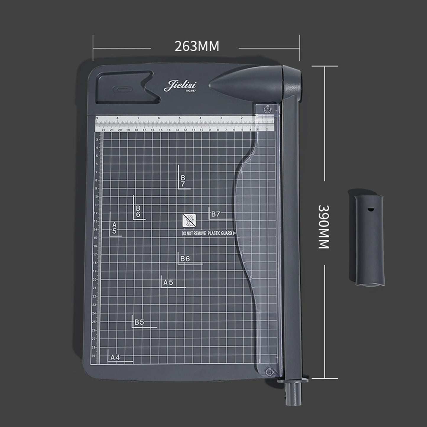 JIELISI A4 Guillotine Paper Trimmer | Desktop Cutter 16 Sheets