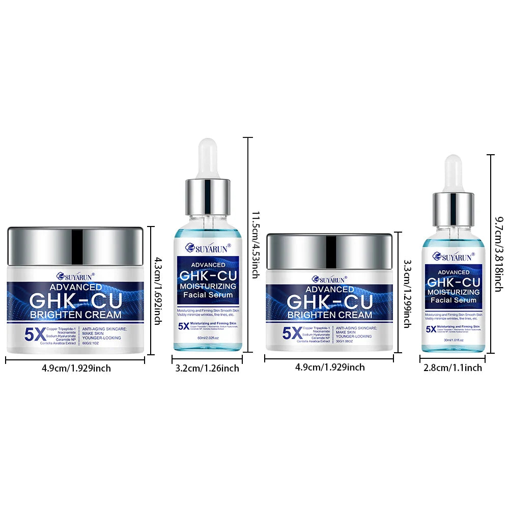 SUYARUN GHK-CU Cream & Serum – Firming Face Moisturizer