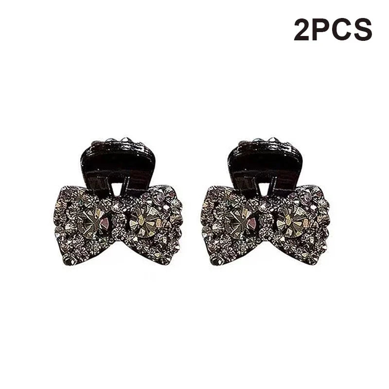 Mini Hair Claw Clips & Barrettes for Women – 1/2/4 Pack