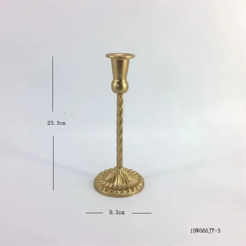 Iron Metal Candlestick Holder | Wedding & Home Décor