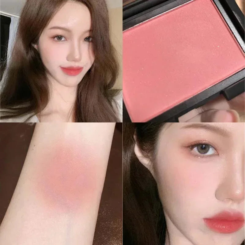 Sweet Orange Matte Powder Blush | Nude Peach Cheek Contour