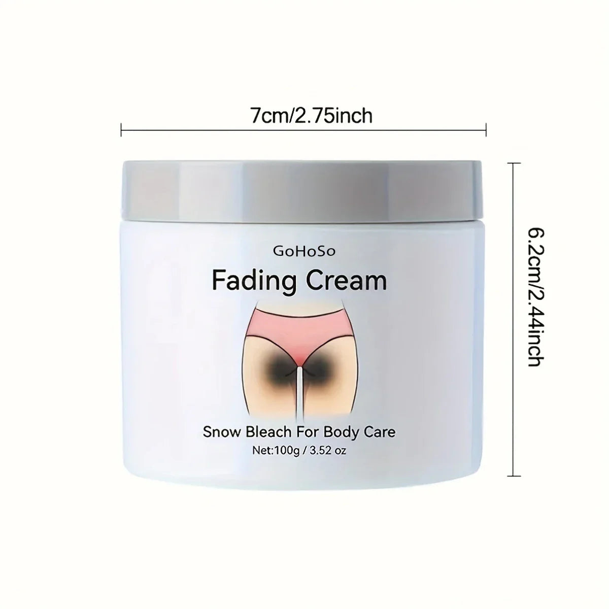 ENVISHA Brightening & Whitening Body Cream – 100g Body Cream ENVISHA TM-004