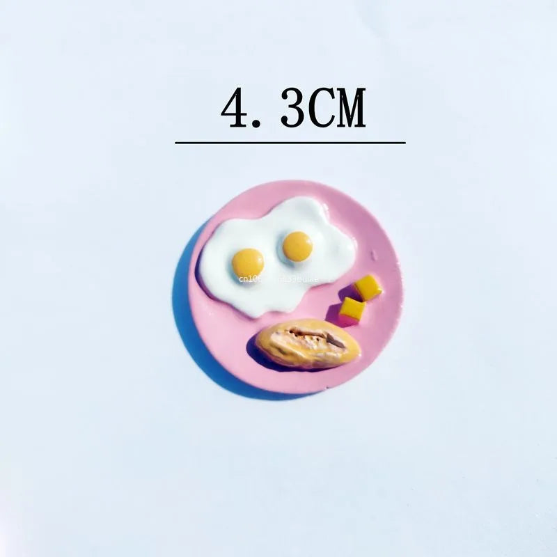 Cute Resin Fridge Magnet – Ice Cream & Cake Kitchen Décor