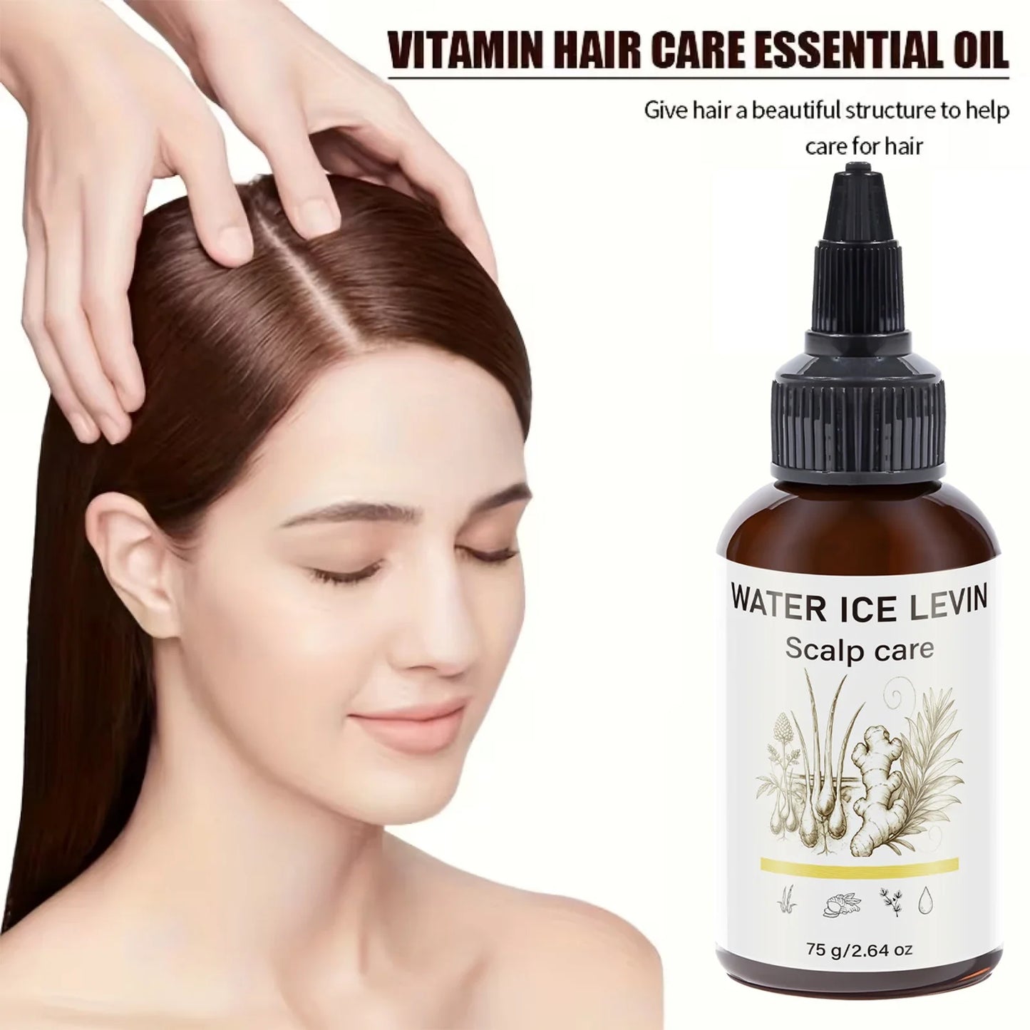 Ginger Infused Scalp Treatment Oil – Daily Hair & Scalp Care