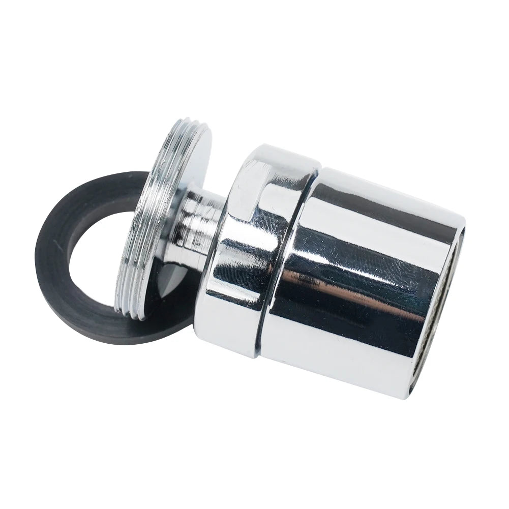 360° Swivel Faucet Aerator – Water-Saving Brass Nozzle