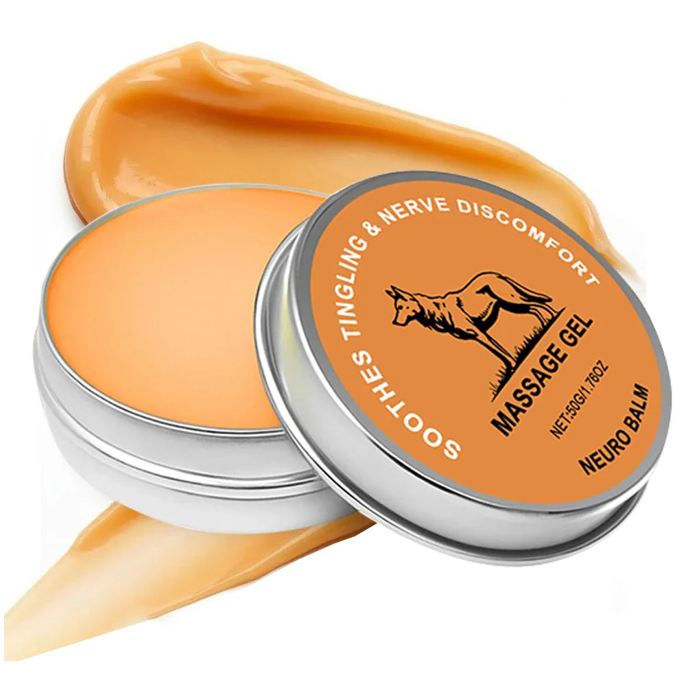 Natural Herbal Cooling Massage Balm with Magnesium – 50g