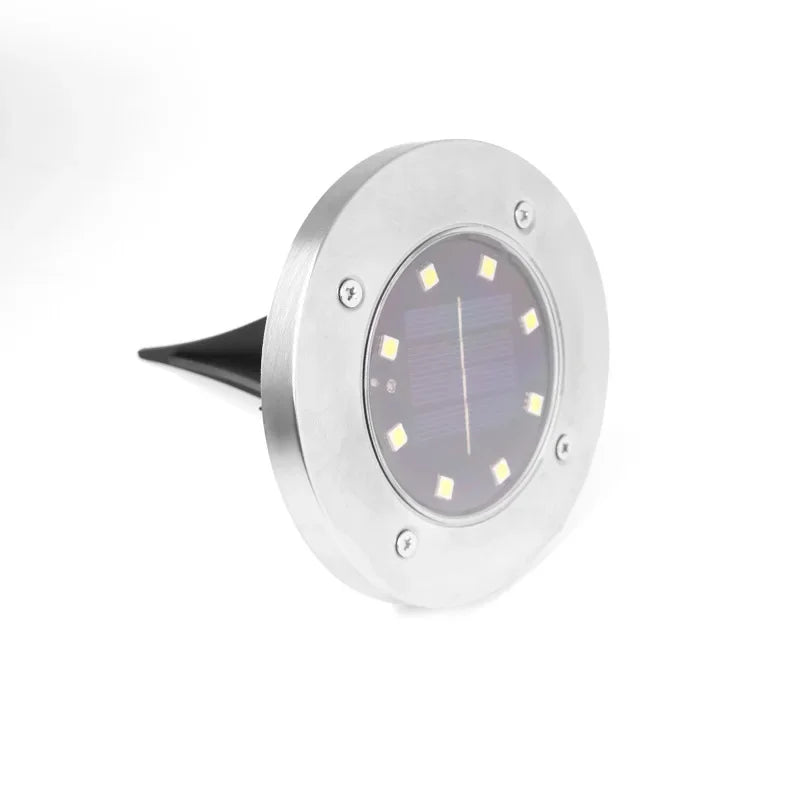 IP65 Solar LED Ground Path Lights – Garden Driveway Lawn Decor