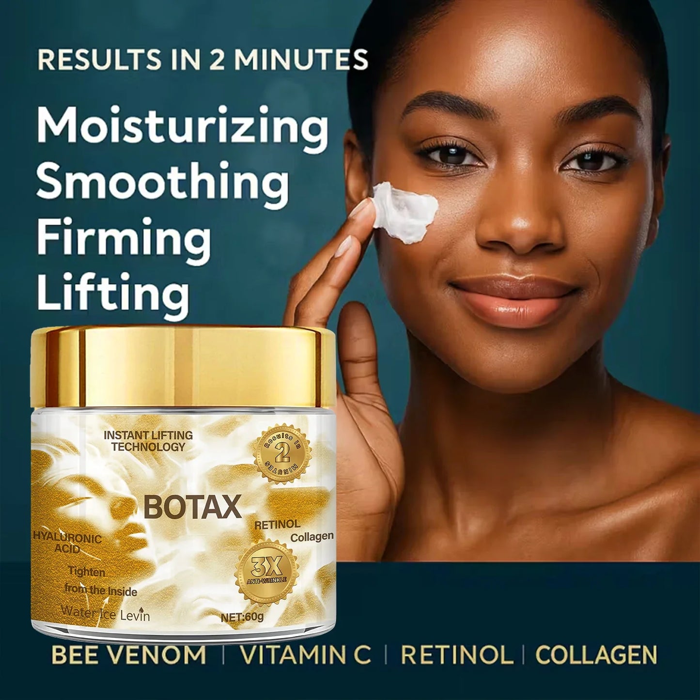 BOTAX Instant Lifting Face Cream – Retinol, Hyaluronic & Collagen