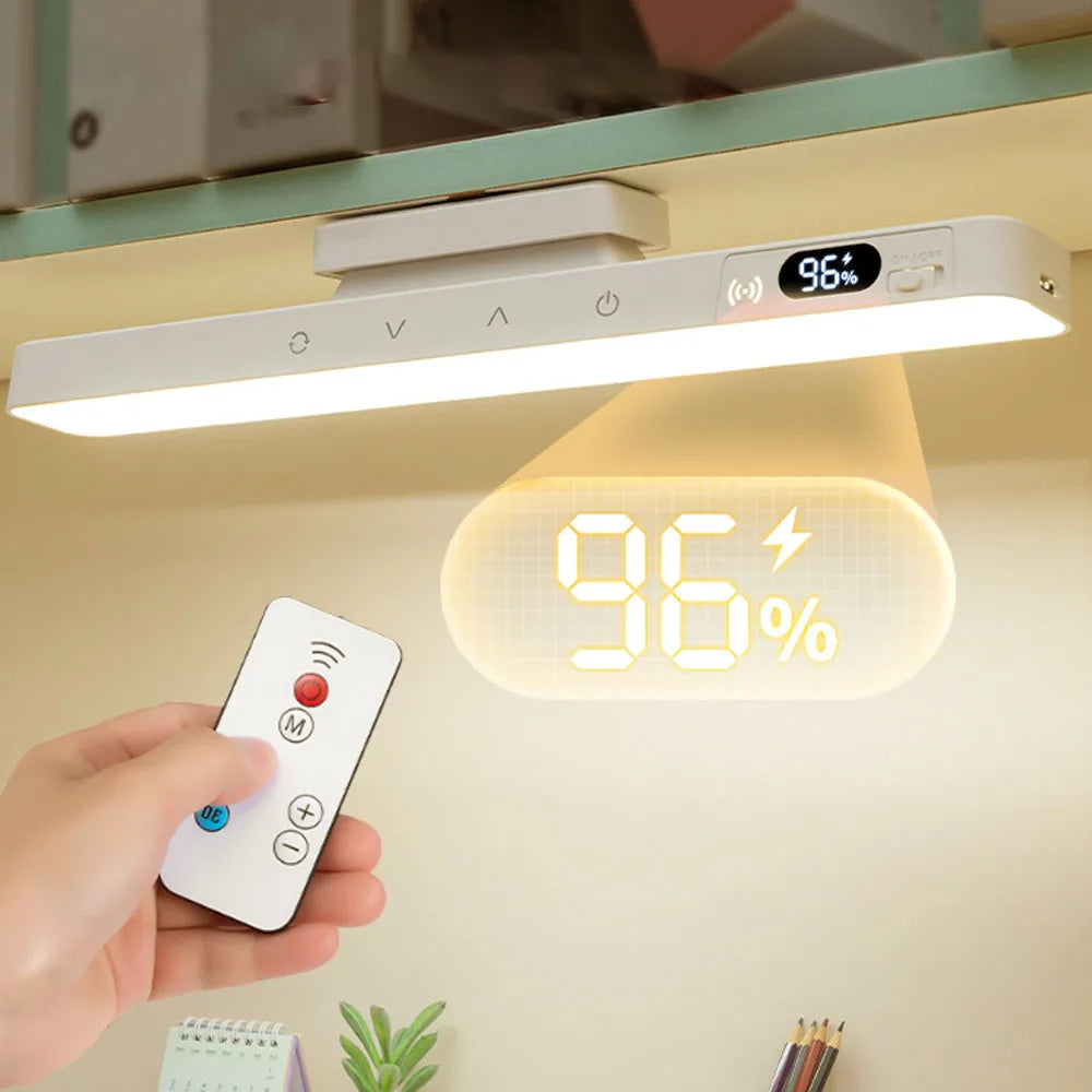 Magnetic Rechargeable LED Desk Lamp – Touch & Remote Night Light