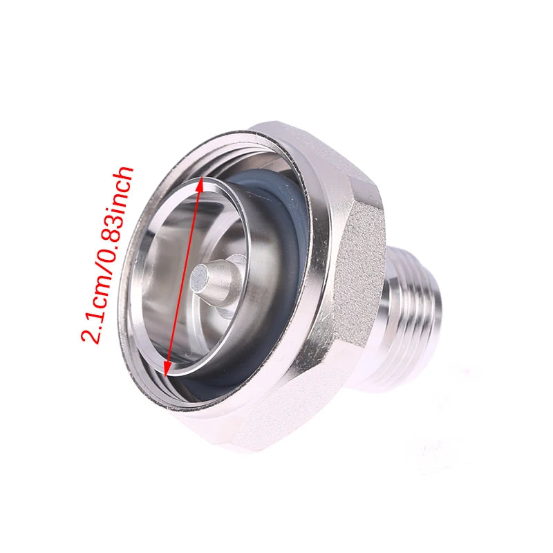 New 1Pc L29 1/2 7/8 7/16 DIN Male To N Female Plug Cable Socket Jack Straight Copper Coaxial RF Connector Adapters For Test Din Peaceful Pleasures Health and Wellness