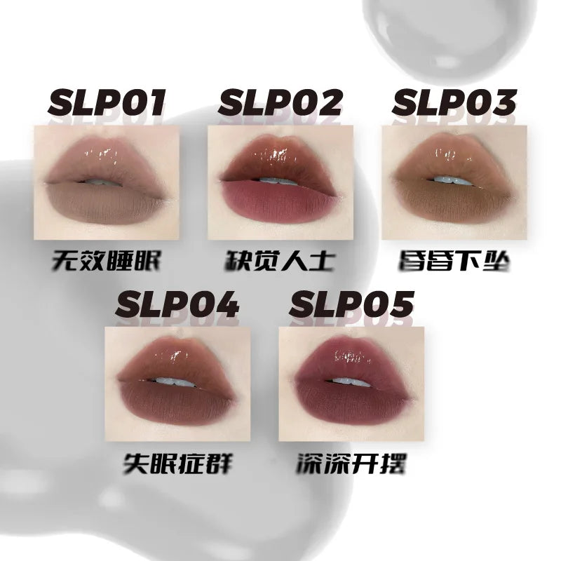 Double-Headed Matte Lip Tint & Gloss – Waterproof, Long-Lasting