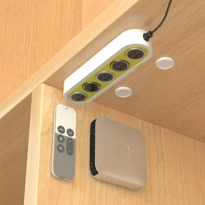 Magnetic Hooks & Storage Box for Fridge – Home Organizer