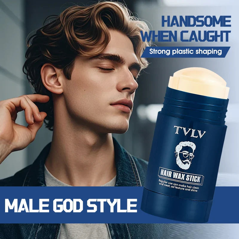 Long-Lasting Hair Wax Stick – Natural Hold, All Hair Types