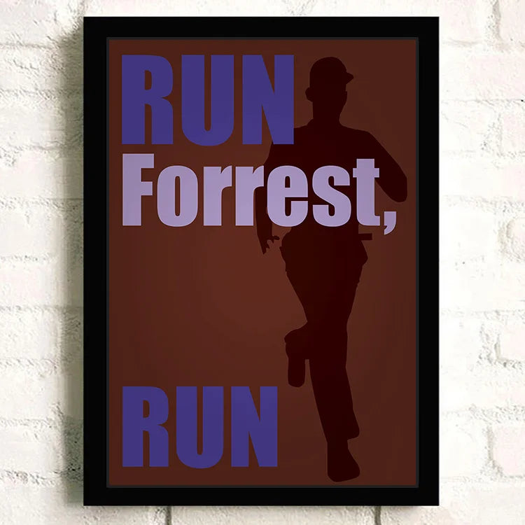 Forrest Gump Classic Movie Canvas Wall Art Poster | Home Decor