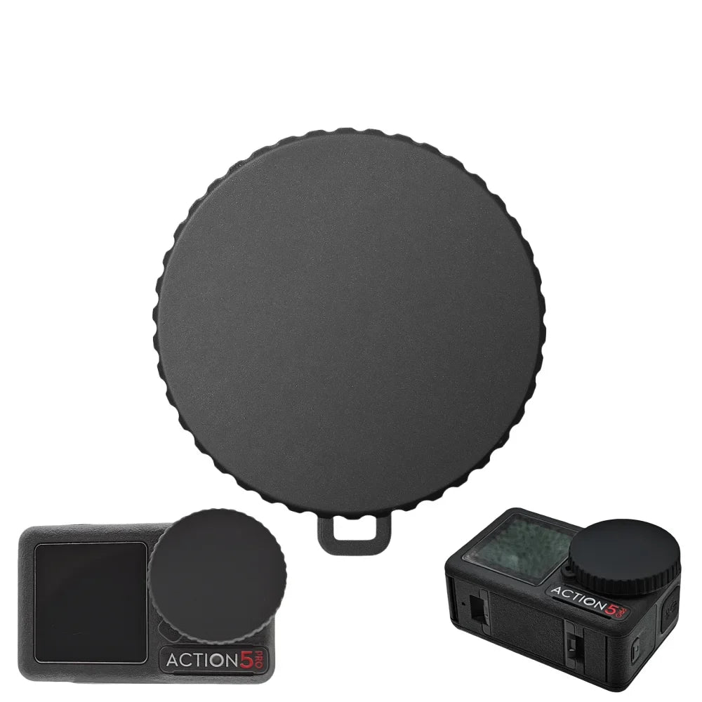 Silicone Lens Cover Cap for DJI Osmo Action 5 Pro & 4