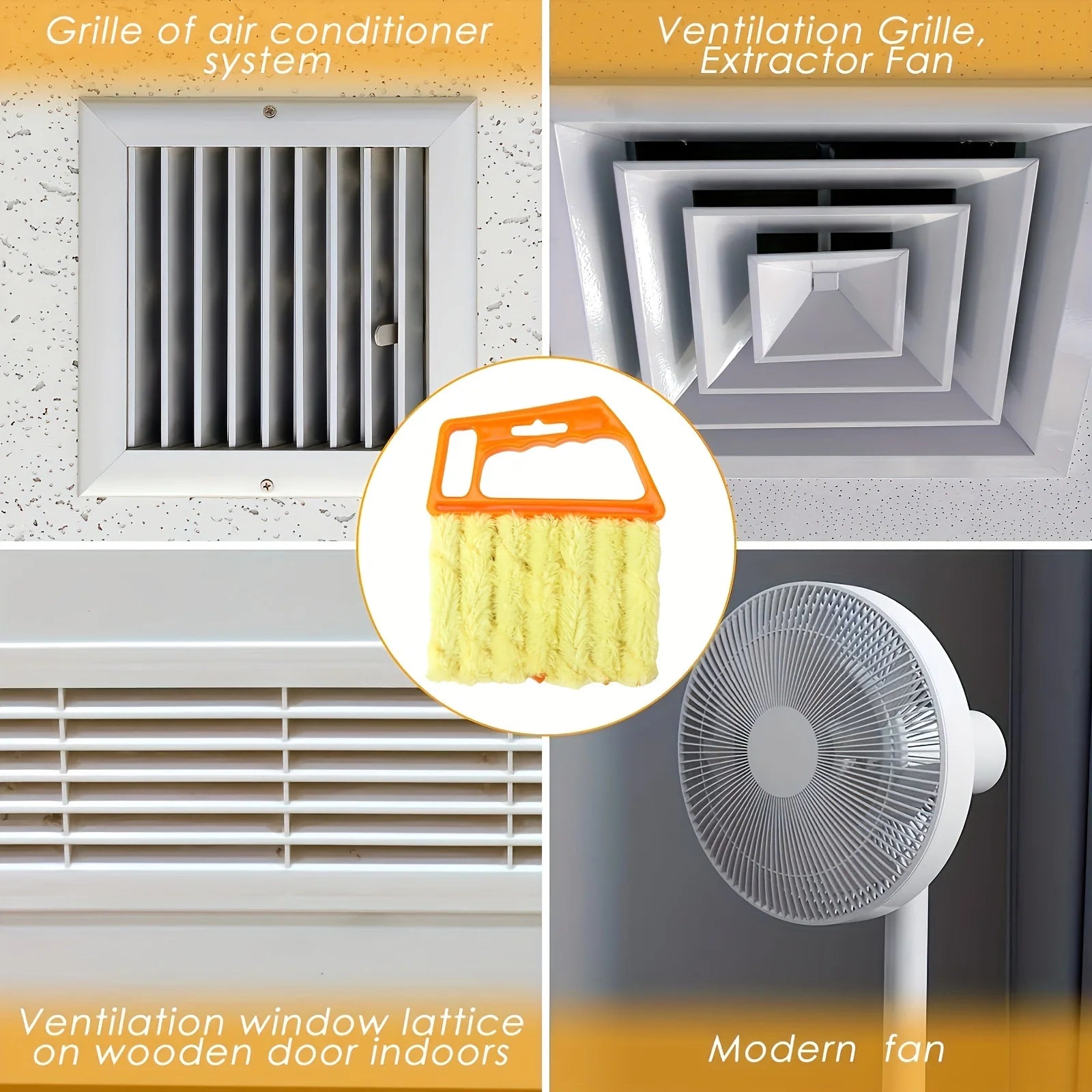 Blinds Window Cleaning Brush, Detachable Washable Blinds Dust Removal Brush, Blinds Duster, Household Dust Brush For Window Blin Peaceful Pleasures Health and Wellness