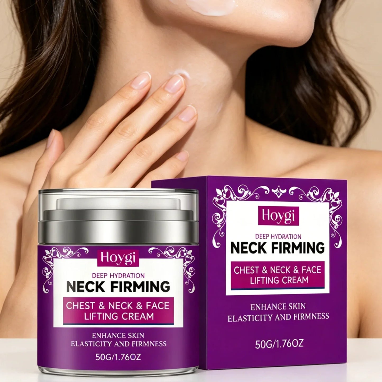 Hoygi Neck Firming Cream – Anti-Aging Lift & Moisturizer 50g