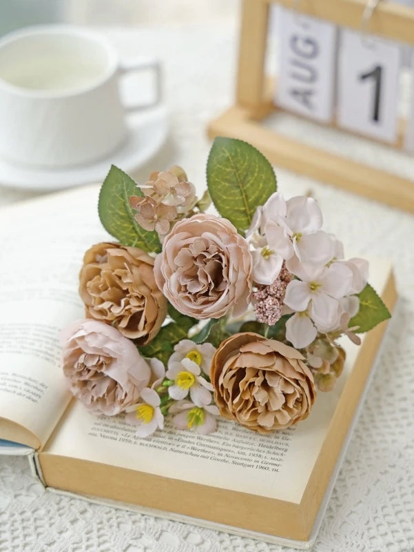 Silk Peony Artificial Flowers – Wedding & Home Decor