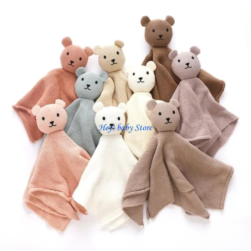 Baby Bear Snuggle Comforter Blanket | Soft Cotton Soothe Towel