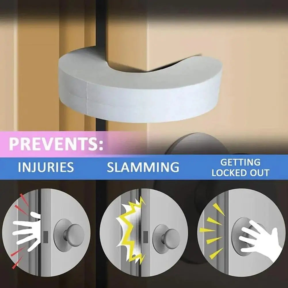 Foam Door Finger Guard | Baby Safety Door Stopper U-Shape