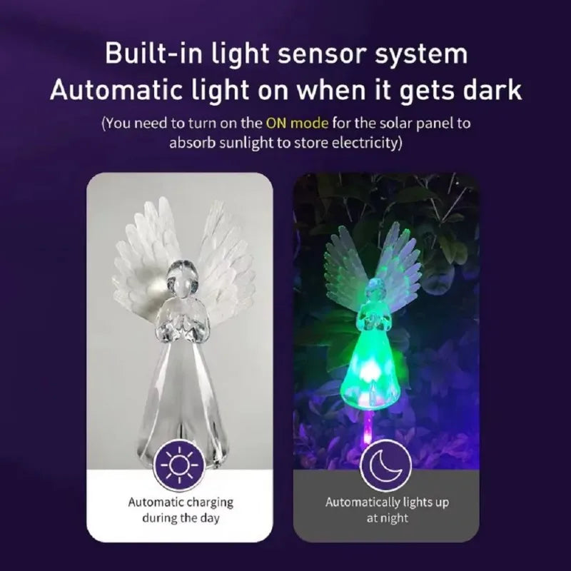 Solar LED Lawn Lights – Color Changing Outdoor Garden Lights
