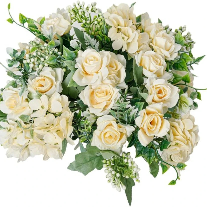 Silk Gardenia Artificial Flower Ball – Wedding & Home Décor