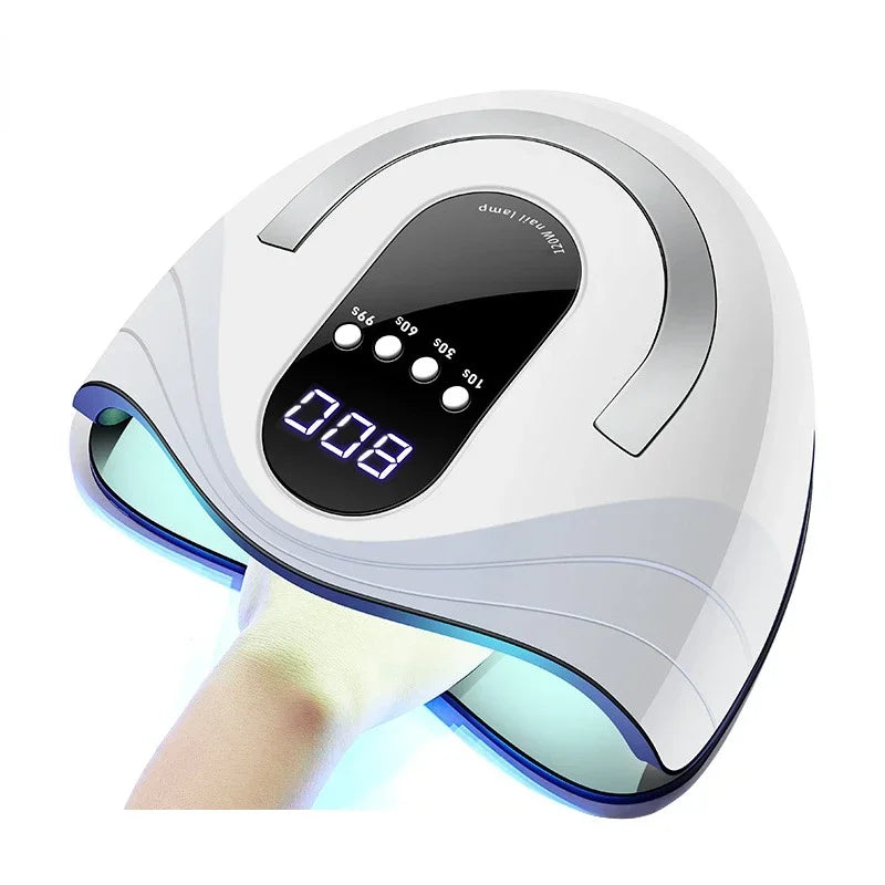 120W Smart LED Nail Lamp | Auto-Sensor Gel Polish UV Dryer