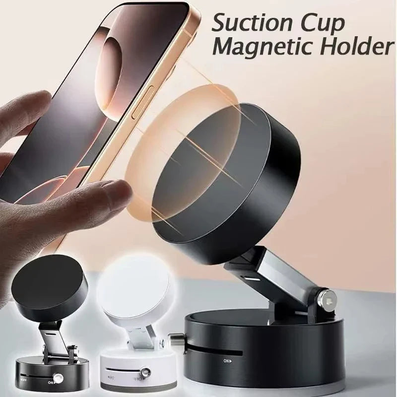 Car Phone Holder – Vacuum Suction, Adjustable Mount